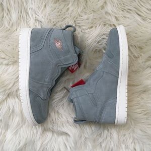 Air Jordan 1 High Zip Mica Green/Sail-Metallic Red